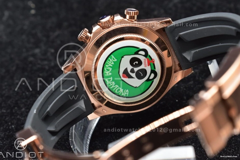 1:1 on Strap Rubber Brown ModernLook Edition Best 760 SA BTF 116515 Dial Oysterflex Daytona 0419